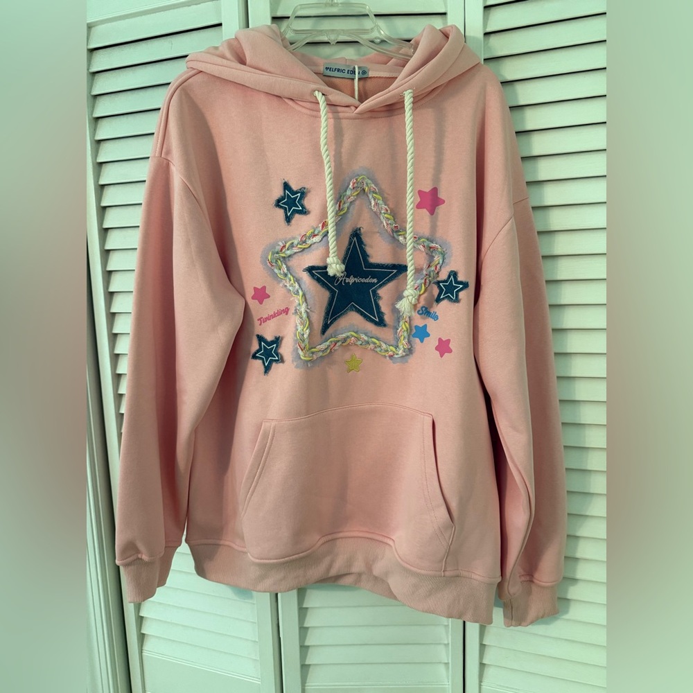 Aelfric Eden Pink Star Hoodie